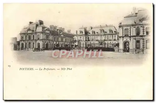 Cartes postales Poitiers La Prefecture