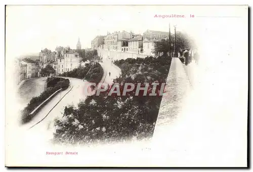 Cartes postales Angouleme Rempart Desaix