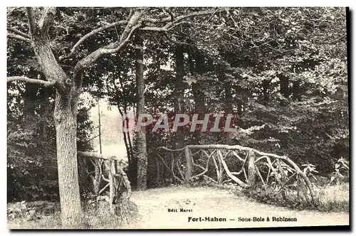 Cartes postales Fort Mahon Sous Bois a Robinson