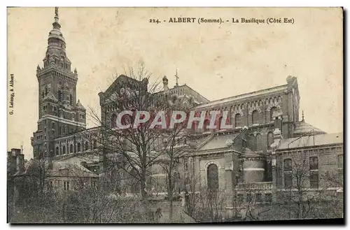 Cartes postales Albert La Basilique