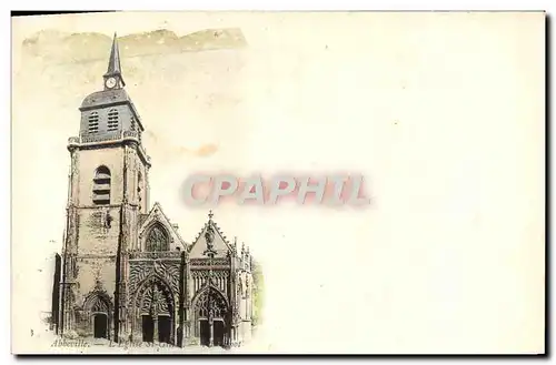 Cartes postales Abbeville L&#39Eglise