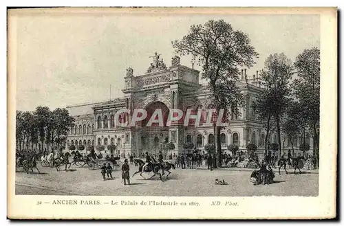 Ansichtskarte AK Ancien Paris Le Palais de l&#39Industrie en 107