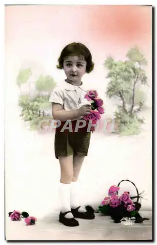 Cartes postales Fantaisie Enfant