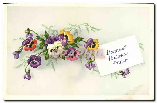 Cartes postales Fantaisie Fleurs