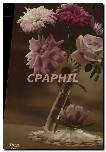 Cartes postales Fantaisie Fleurs