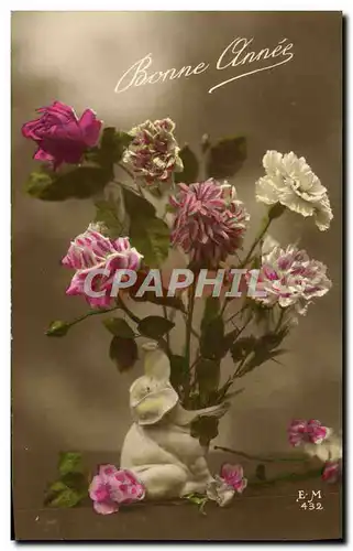 Cartes postales Fantaisie Fleurs