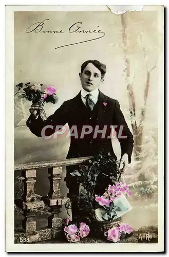 Cartes postales Fantaisie Homme