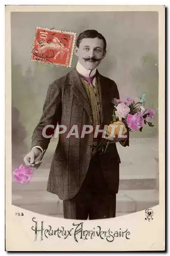 Cartes postales Fantaisie Homme