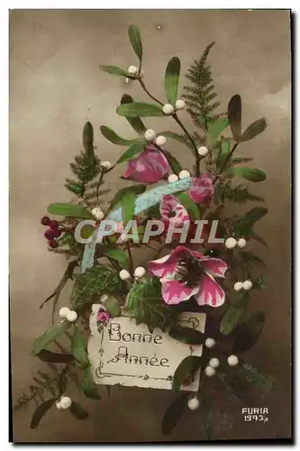 Cartes postales Fantaisie Fleurs