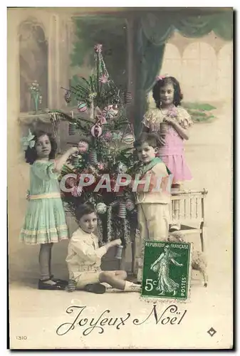 Cartes postales Fantaisie Enfants Noel