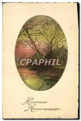 Cartes postales Fantaisie Heureux anniversaire