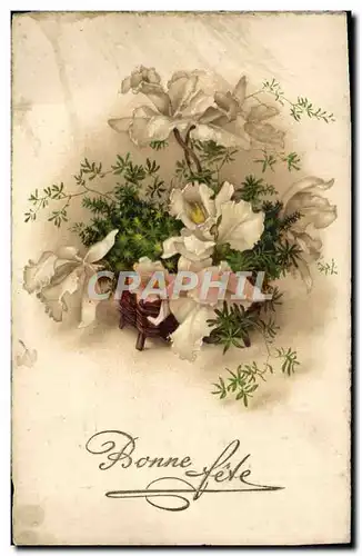 Cartes postales Fantaisie Fleurs