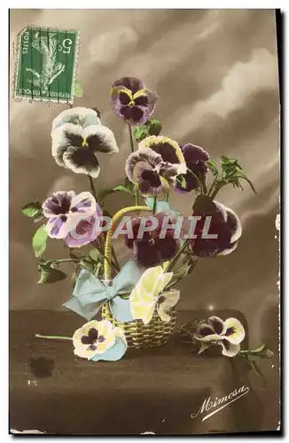 Cartes postales Fantaisie Fleurs