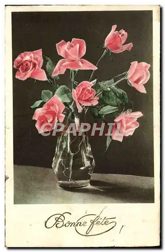 Cartes postales Fantaisie Fleurs