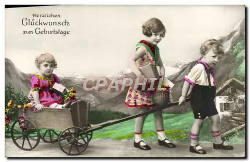 Cartes postales Fantaisie Enfants