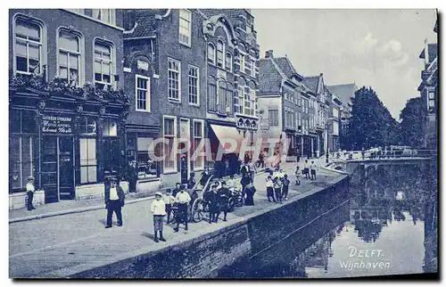 Cartes postales Delft wijnhaven