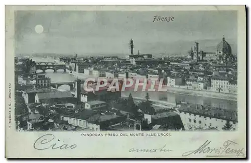 Cartes postales Firenze Panorama preso dal Monte Alle Croce