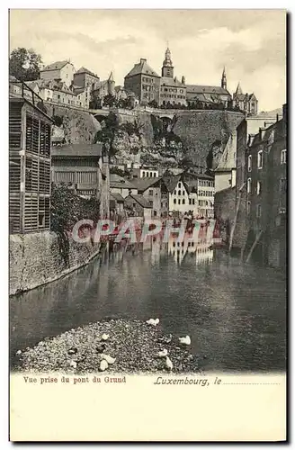 Cartes postales Luxembourg Vue Prise du Pont du Grund