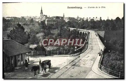 Cartes postales Luxembourg L'Entree de la Ville