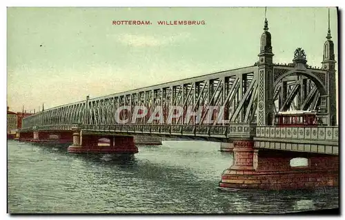 Cartes postales Rotterdam Willemsbrug