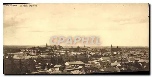 Cartes postales Krakow Widok Ogolny Pologne Poland Polska