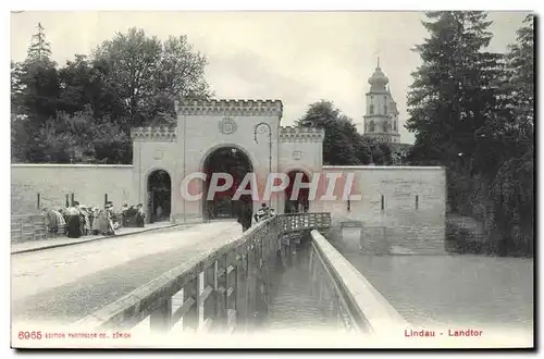 Cartes postales Lindau Landtor