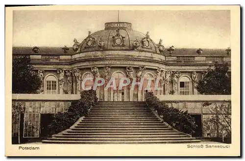 Cartes postales Potsdam Schloss Sanssouci