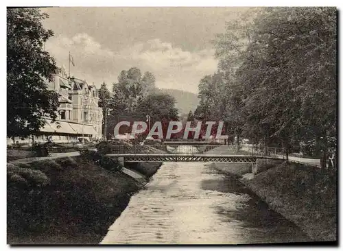 Cartes postales Baden Baden Partie an der Oos