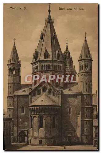 Cartes postales Mainz Rh Dom Won Norden