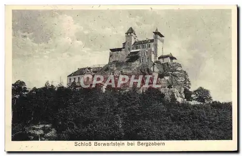 Cartes postales Schloss Berwartstein Bei Bergzabern