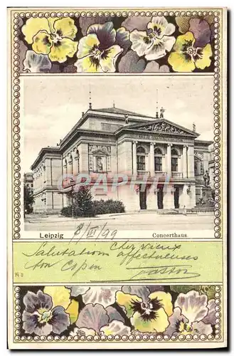 Cartes postales Leipzig Concerthall