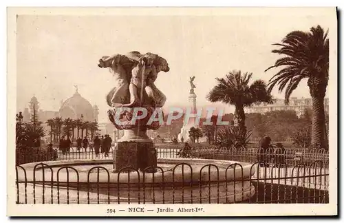 Cartes postales Nice Jardin Albert 1er