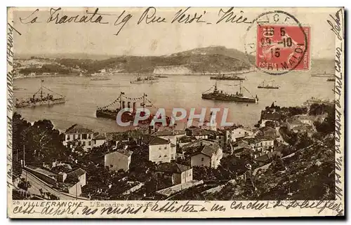 Cartes postales Nice L&#39escadre en rade Bateau