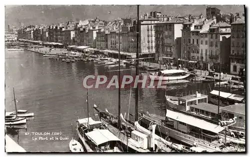 Cartes postales Nice Interieur du Port Quartier de Riquier Bateaux