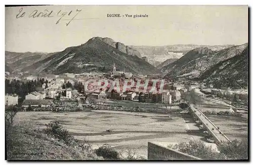 Cartes postales Digne Vue Generale