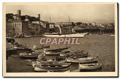 Cartes postales Cannes Le Port Bateaux