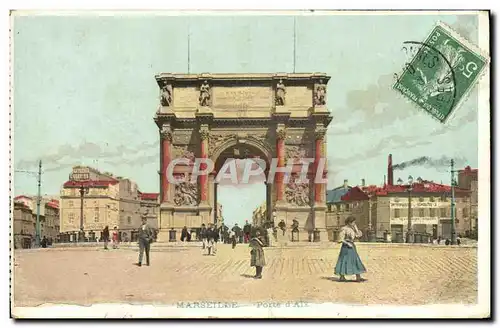 Cartes postales Marseille Porte d&#39Aix