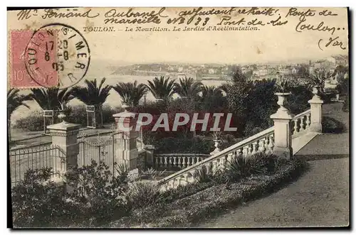 Cartes postales Toulon Le Mourillon Le jardin d'acclimatation