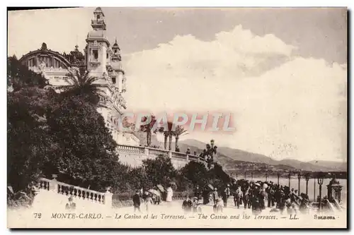 Cartes postales Monte Carlo Casino et le Theatre