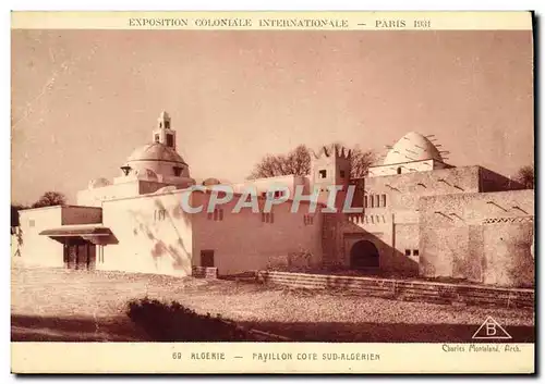 Ansichtskarte AK Exposition Coloniale Internationale Paris 1931 Algerie Pavillon Cote sud algerien