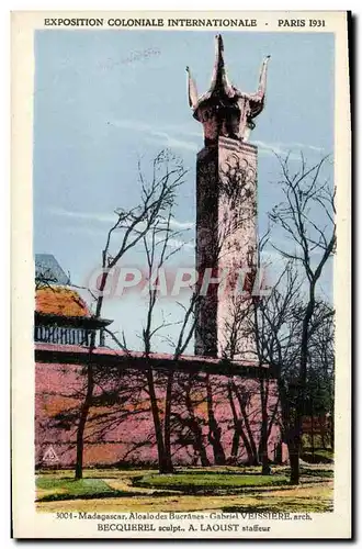 Cartes postales Exposition Coloniale Internationale Paris 1931 Madagascar