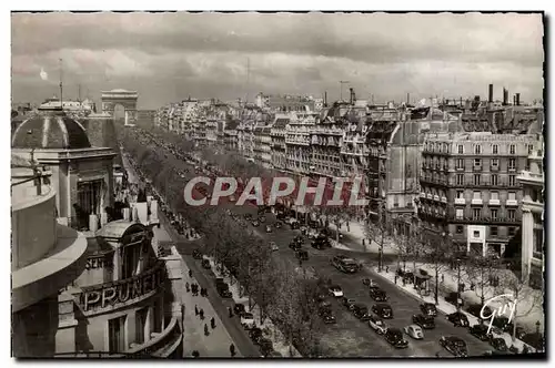 Moderne Karte Paris Et Ses Merveilles Avenue Des Champs Elysees