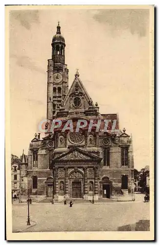 Cartes postales Paris Eglise Saint Etienne Du Mont