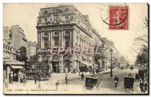 Cartes postales Paris Le Theatre De La Renaissance