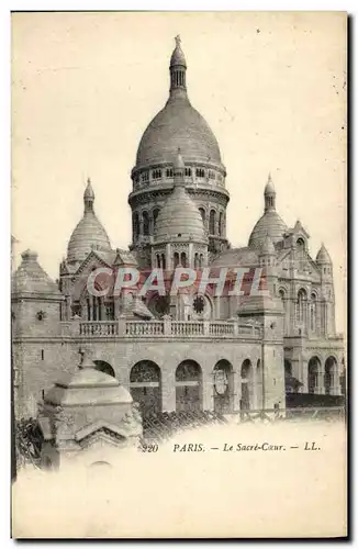 Cartes postales Paris Le Sacre Coeur