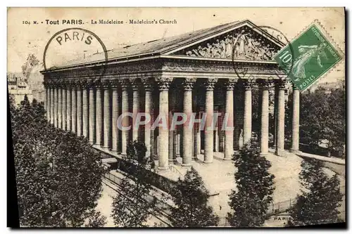 Ansichtskarte AK Tout Paris La Madeleine