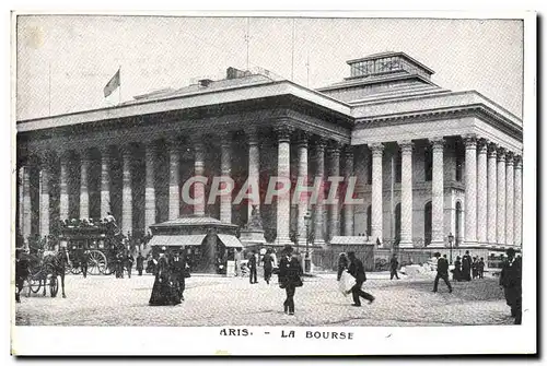 Cartes postales Paris La Bourse