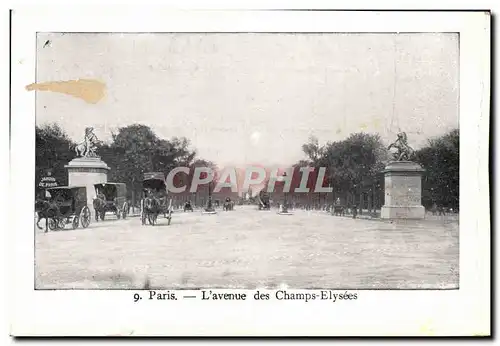 Cartes postales Paris L'avenue Des Champs Elysees