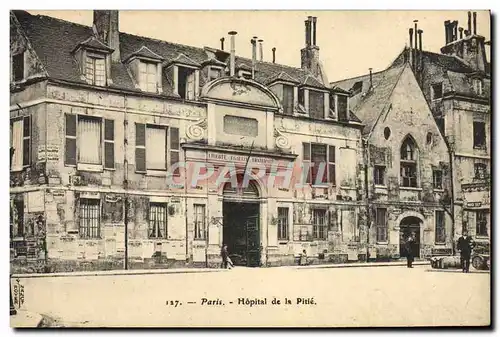 Cartes postales Paris Hopital De La Pitie