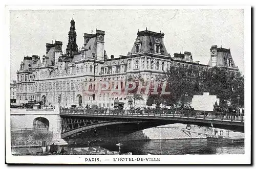 Cartes postales Paris L&#39Hotel De Ville